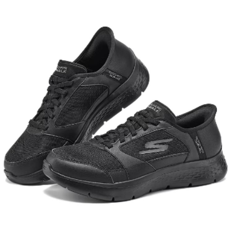 Skechers Go Walk Comfortable Soft Low Top Casual Shoes Men Sneakers Black 216504-BBK