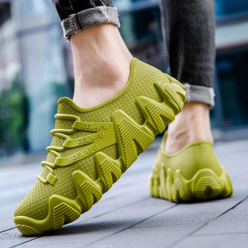 Men's Low-top Fashion Sports And Casual Anti-slip Removable Plush Waterproof Rain Boots