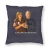 Law Order Olivia Benson Elliot Stabler Kissenbezug Polyester Leinen Samt Kreativ Reißverschluss Dekoration Heimkissenbezug x