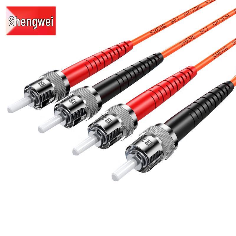 Shengwei Telecom-Grade ST-ST Multimode Duplex Fiber Patch Cable
