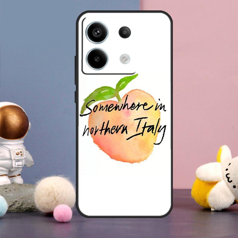Call Me By Your Name Peach Case For Xiaomi Redmi Note 14 9 10 11 12 13 15 Pro Plus Redmi 15 15C 10C 12C 13C 14C Cover