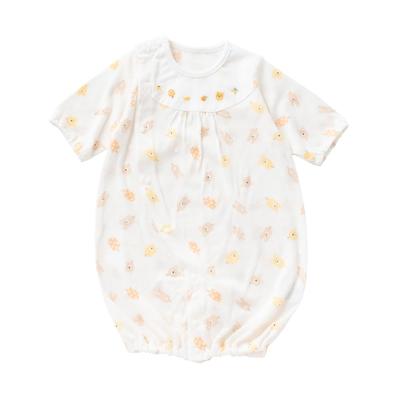 Entspanntes Jersey Eis Muster Alle Druckknöpfe Neugeborenes Baby Babykleidung Cool Unisex Krankenhauskleidung Jungen Mädchen Schlicht Niedlich Eis Baumwolle Zwei-Wege