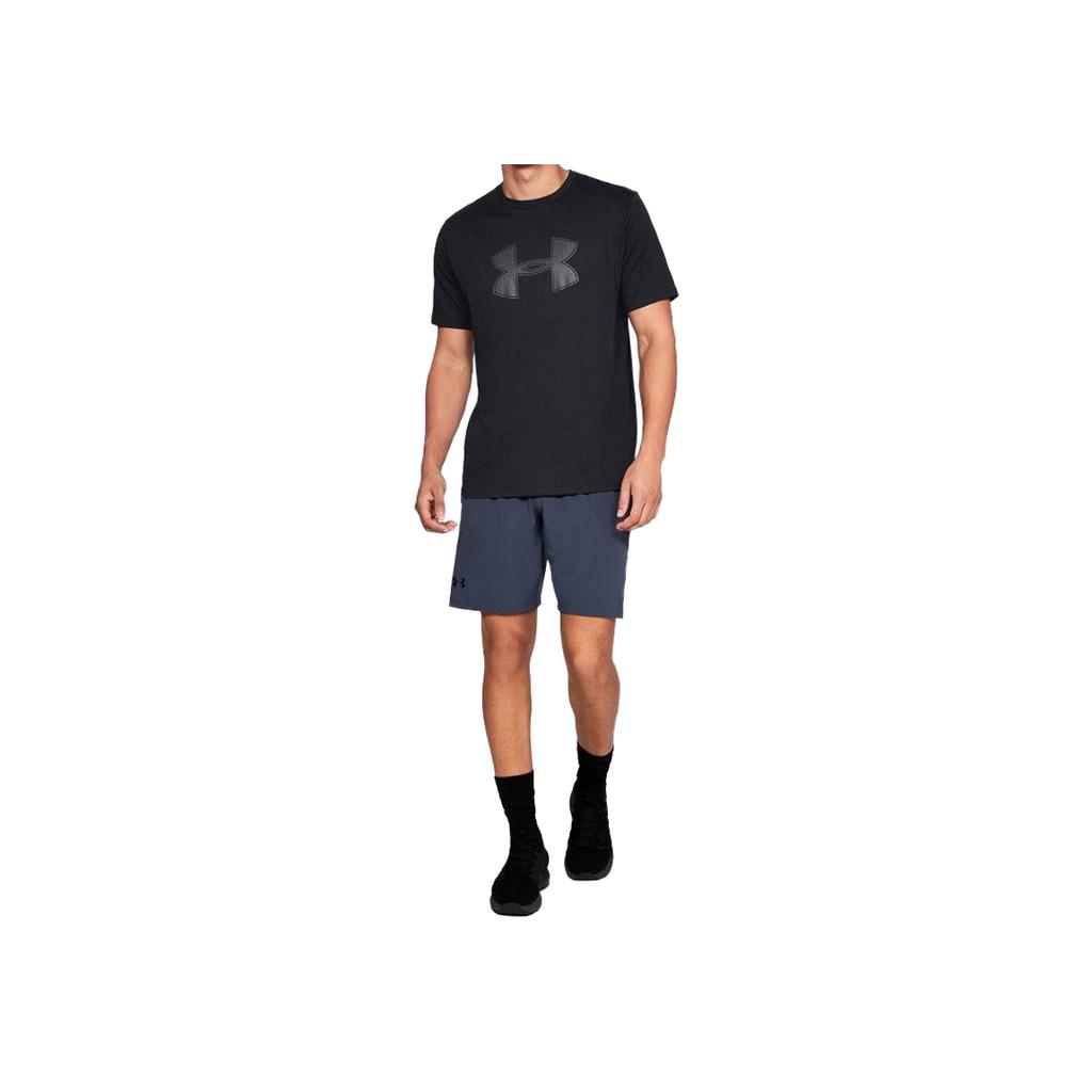 Under Armour Round Neck Regular Fit T-Shirt Men Tops Black 1329583-001
