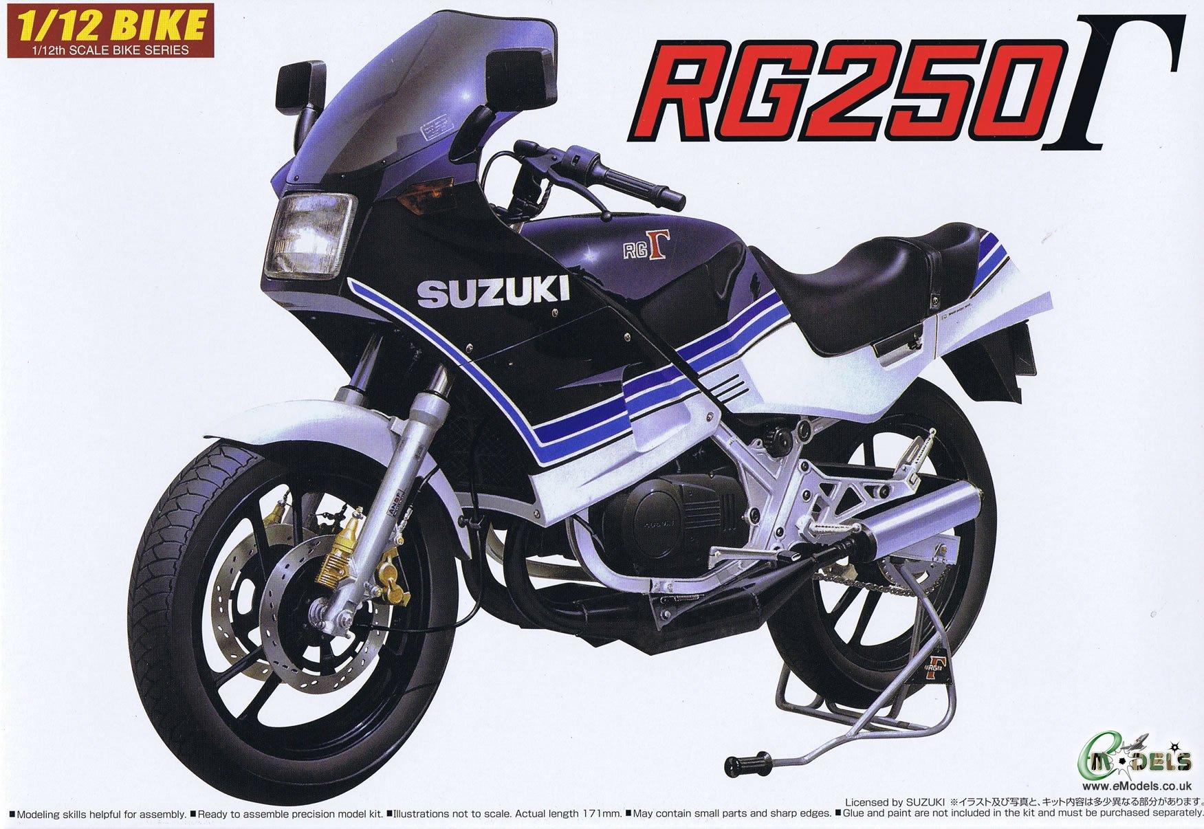 

Aoshima Bunka Kyozaisha Нейкед Байк Suzuki 1/12 №73 RG250