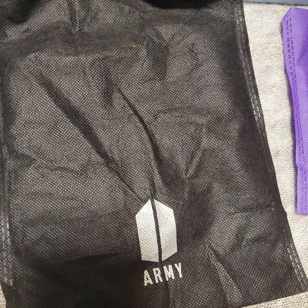 [USED] BTS Official Penlight AmiBomb ver.4 Slogan Mirror etc.