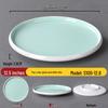 Melamine Nordic Style Cold Dish & Stir-fry Plate for Restaurants and Hotels