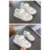 Chaussures d'été pour bébés filles Chaussures de skate Chaussures en mesh respirant Chaussures pour grands enfants Petites chaussures blanches Chaussures pour enfants Baskets