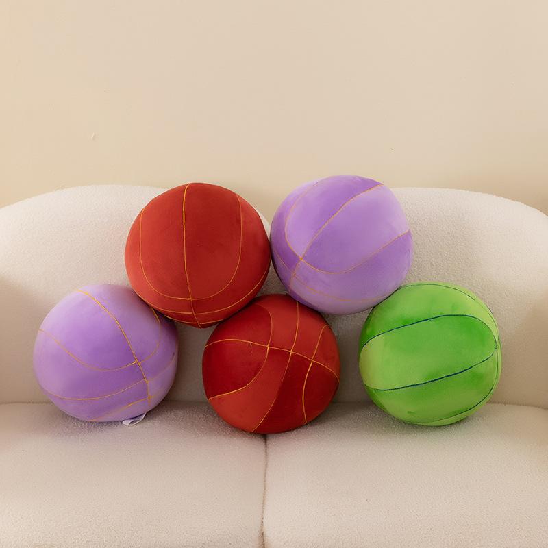 Kreative Simulation Plüsch Basketball Kinder Lernpuppe Plüschtier Mädchen Schlafkissen