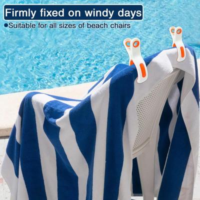 1 STKS Grote Strandlakenklemmen Plastic Sterke Winddichte Wasknijpers Dekbed Ophangklem Herbruikbaar Antislip Vaste Droogkledingklem