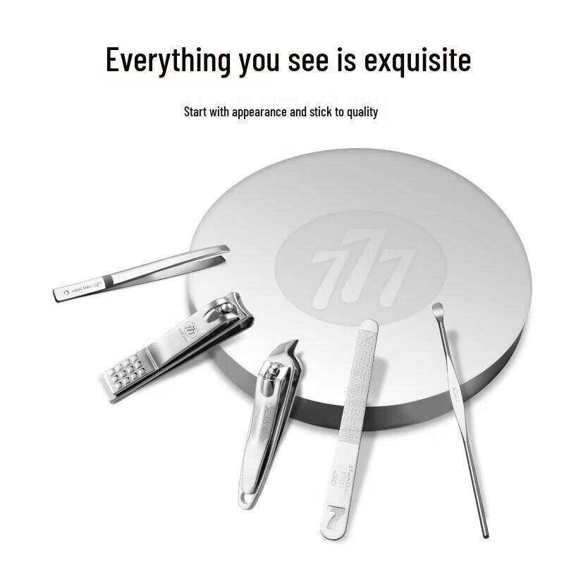 Three Seven 5-Piece Nail Care Tool Kit