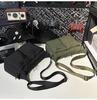 Unisex Large Capacity Multi-Pocket Crossbody Tote - Water-Repellent Workwear Style Shoulder Bag