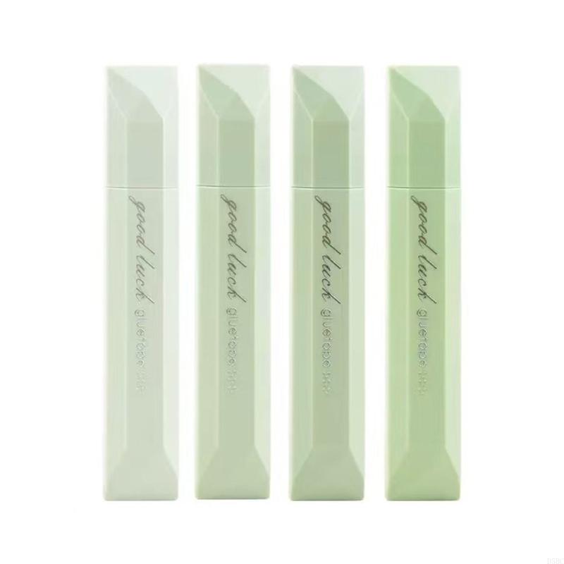 4Pcs Scrapbook Adhesive Dot 6mmX5M Double Side Clear Adhesive Roller for Craft