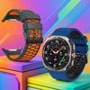 Silikonové řemínky Voděodolné a potu odolné Řemínky na hodinky Větrané sportovní řemínek pro Samsung Galaxy Watch Ultra 2 47mm 2025