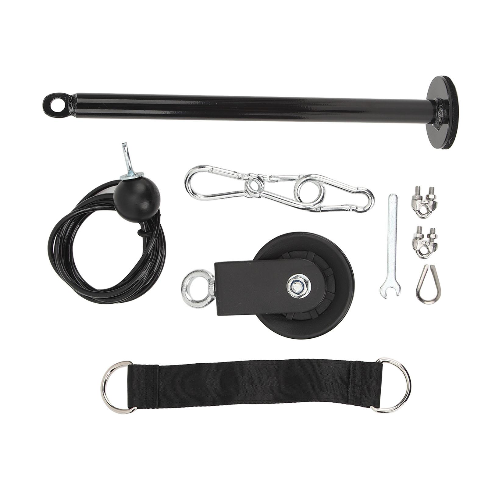 

Weight Cable Pulley System Gym Weight Pulley System Fitness LAT Lift Pulley System DIY Home Gym Fitness Equipment