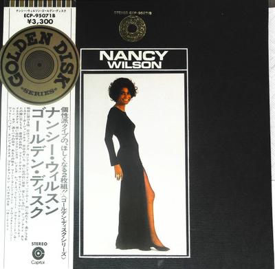 LP Record NANCY WILSON  Nancy Wilson Golden Disc ECP95071B CAPITOL CUSTOM Japan Obi SoulFunk Used