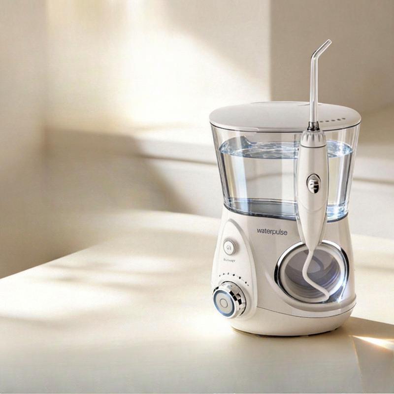 Waterpulse V660 Electric Oral Irrigator Corded Water Flosser For Teeth Cleaning And Gum Care With 400ml Water Tank
