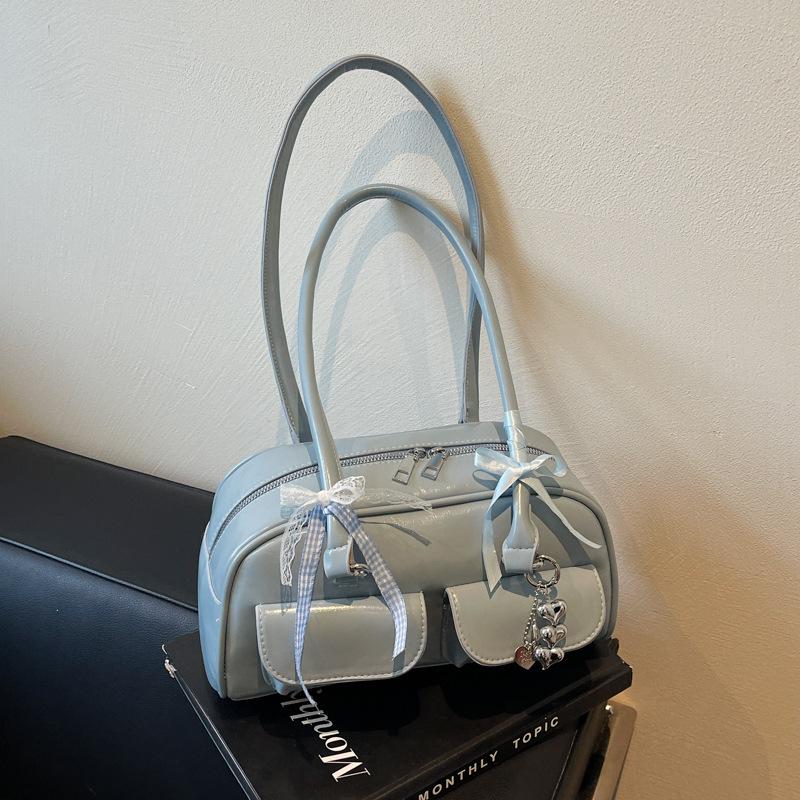 Versatile Boston Tote Shoulder Bag - Underarm Carry