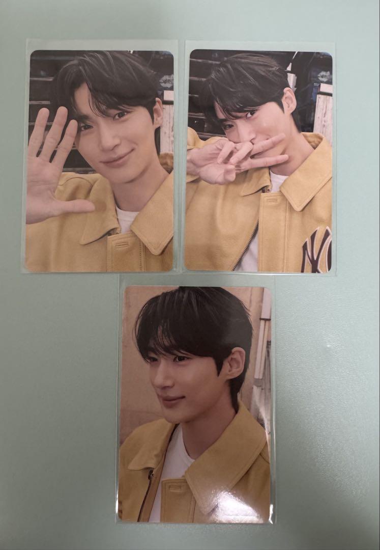 

[USED] Byun Woo Seok DICON trading cards (3 pieces)