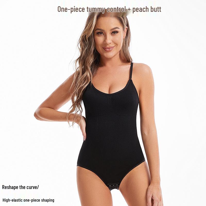 Women's Cross-Border Body Shaper: Abdomen Control, Open Crotch, Butt Lift, Camisole Corset