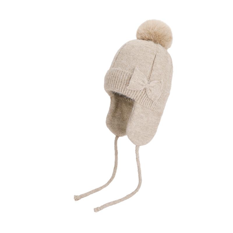 DIMANAF 2025 Winter Autumn Women Flocking Hat Thick Knitted Hat New Fashion Lady Warm