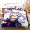 Game Genshin Impact Kamisato Ayaka Bedding Set Single Twin Full Queen King Size Bed Set Aldult Kid Bedroom Duvetcover Sets