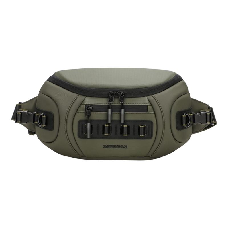 Zaino Pettorale Impermeabile Pratico per Fotocamere DSLR Borsa a Spalla Multi Scomparto Tessuto Oxford Borsa a Tracolla Per Fotografi