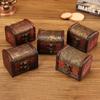 Wooden Box Vintage Style Jewelry Pearl Necklace Bracelet Gift Small Box Storage Organizer Handmade Box Gift Storage