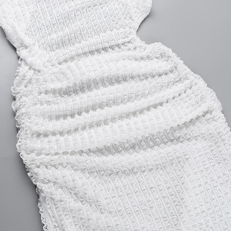 Evropské a americké letní dámské bez rukávů s holými zády bez ramínek přiléhavé dlouhé sexy elegantní šaty pro ženy