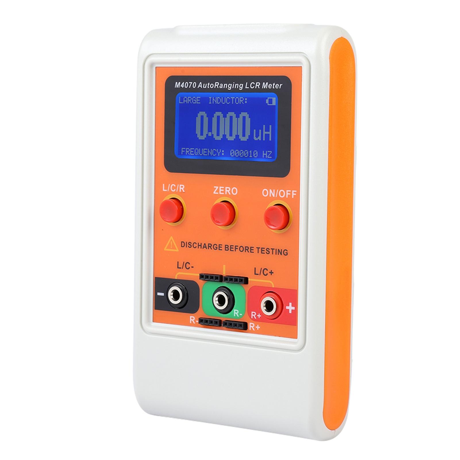 

M4070 LCR In Circuit Meter Automatic Range Inductance Capacitance Resistance Tester чорний