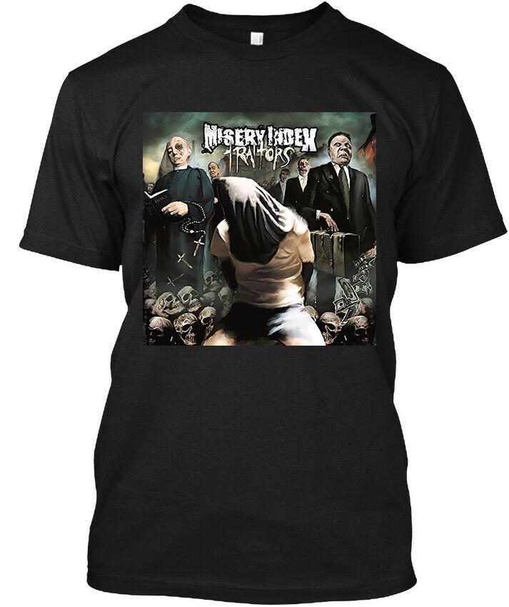 NEW! Popular Misery Index Traitors American Death Grind Music T-Shirt Unisex T-Shirt M