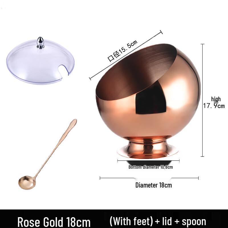 Lainuo Spherical Stainless Steel Sauce Bowl