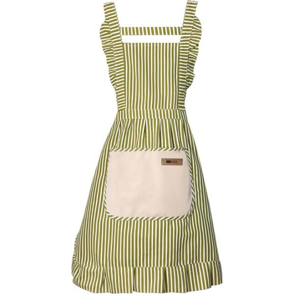 Ladies Girls Apron Kitchen - 2PC Cooking Aprons with Lace Pocket Cords Oil Resistant Stain Resistant Cotton Linen Coral Fleece for Cooking Baking BBQ