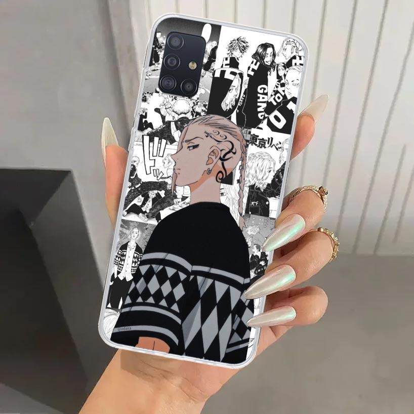 Anime Tokyo Aevengers Phone Case for Samsung Galaxy A52 A32 A22 A12 A02S A50S A30S A10S Note 20 Ultra 10 Plus S10 A31 A20 A71 A7