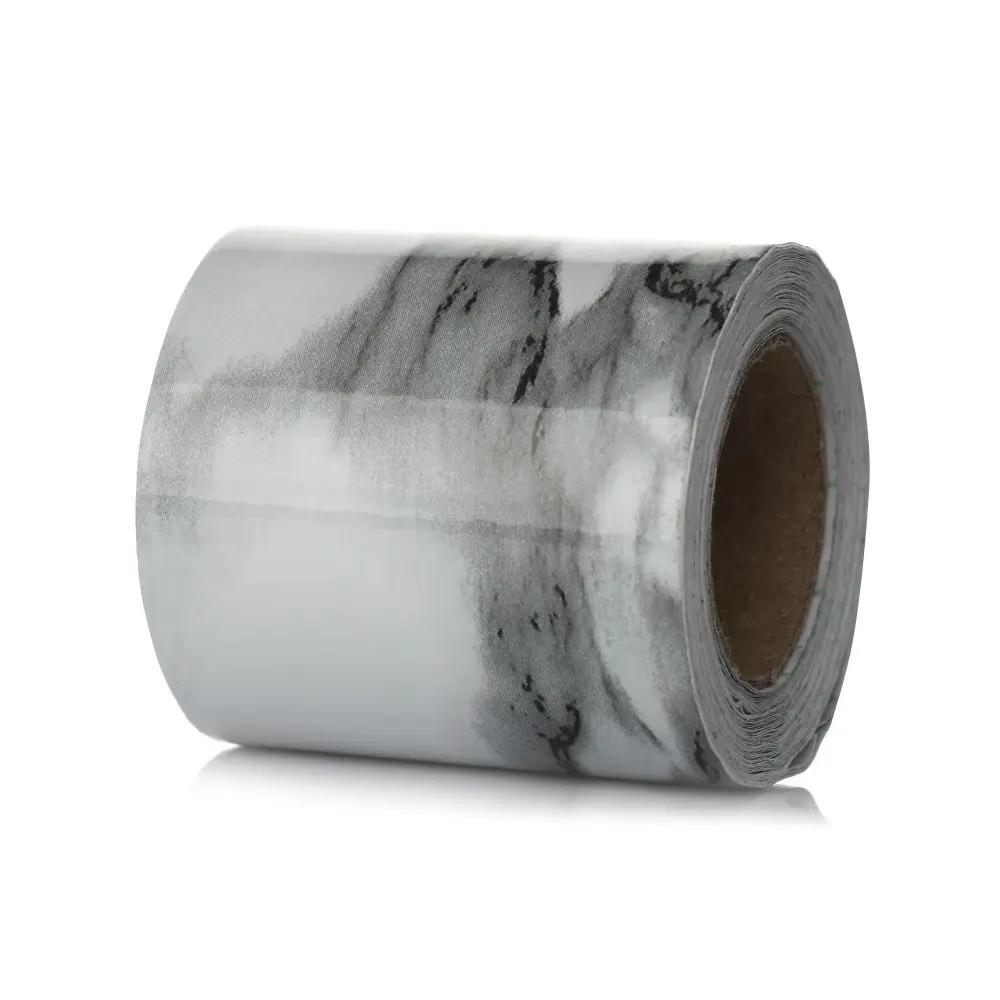 Living Room Self-adhesive Skirting Line Vinyl Decals Baseboard Wall Border Stickers Waist Line Wallpaper Marble