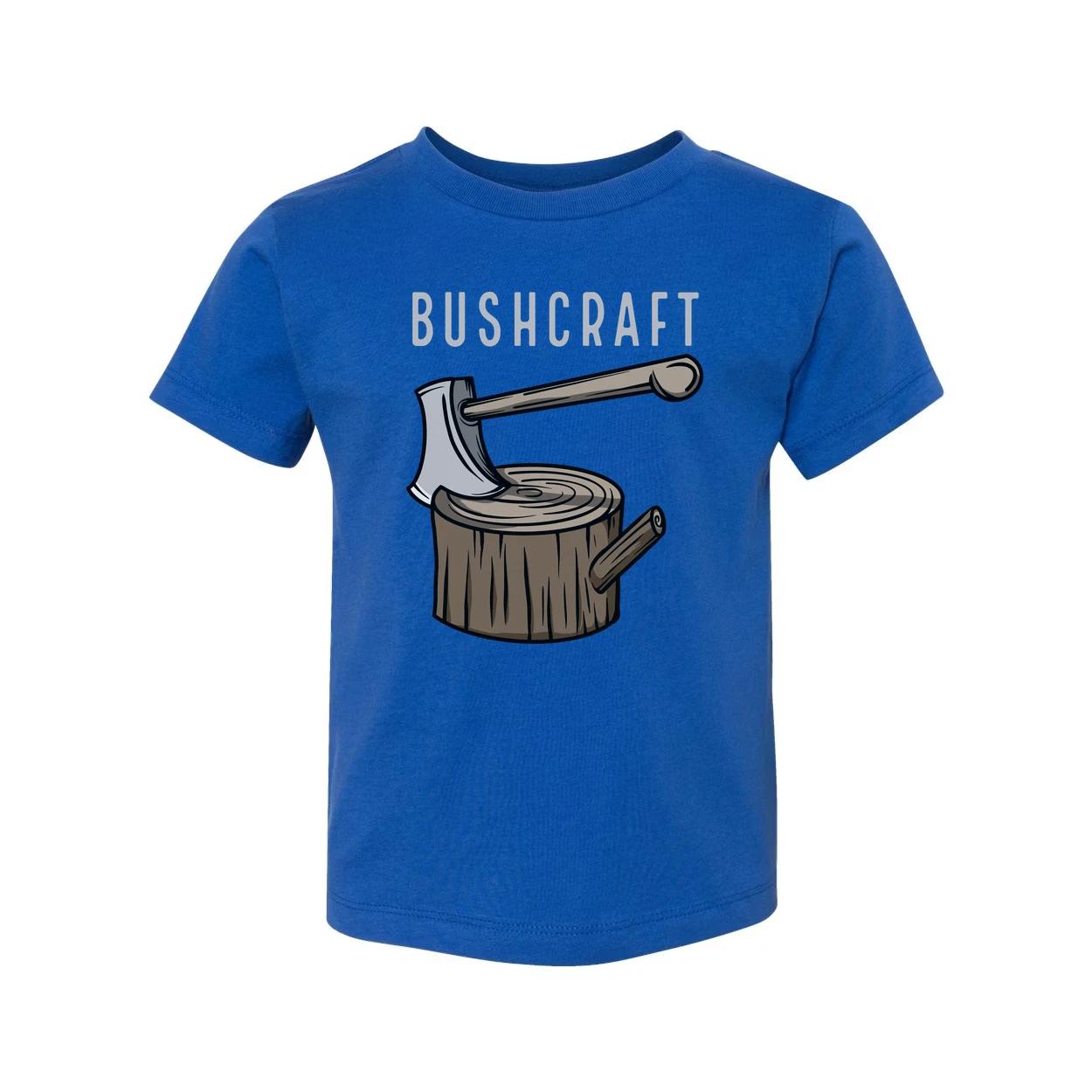 

Bushcraft Axe And Log Graphic T Shirt For Outdoor Enthusiasts Unisex Apparel Ide S