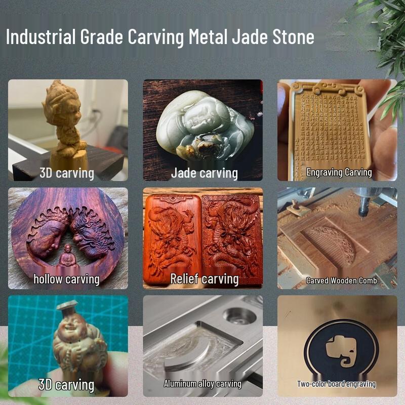 RSRDDY Desktop 4-Axis CNC Engraving Machine