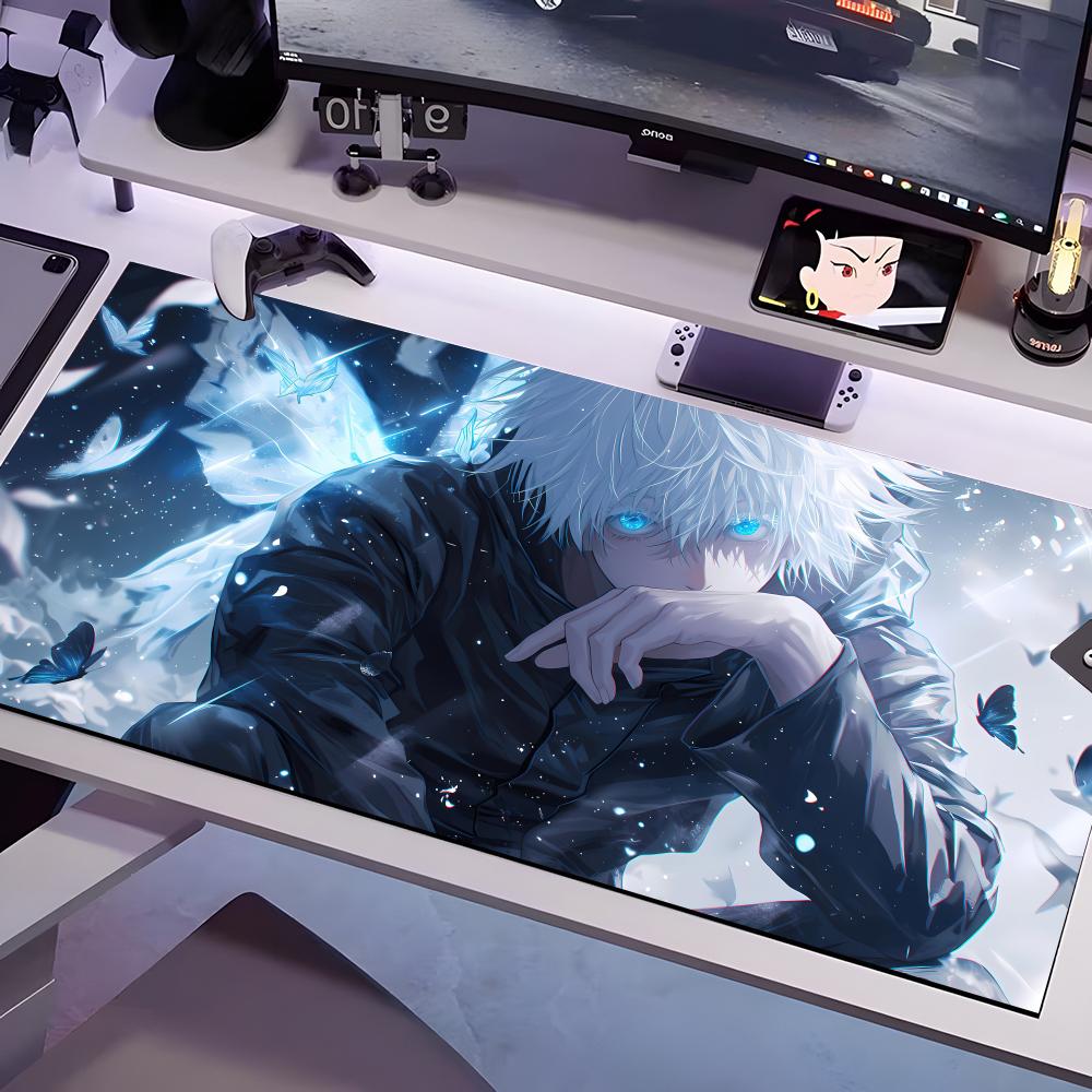 Jujutsu Kaisen Anime Mouse Pad Multiple Sizes Large Square Computer Office Game Table Mats Rubber AntiSlip Mousepads