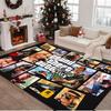 Theft Auto Rug Area Rug for Livingroom, Bedroom, Palyroom, Chair Rug, Office Rug, Floor Mat, Large Size Fan Christmas Birthday Gift