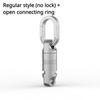 Titaniumlegering Auto Anti-Verloren Sleutelhanger Universele Verbinding Sleutelhanger Ring Ketting Draagbare Drukknoop Man Taille Gemonteerd EDC Accessoires