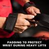 Weightlifting Strap Lifting Men Women Anti-Slip Grip Band Bodybuilding Powerlifting Strength Heavy-duty Training Home Gym Workout Pull-up Barbell