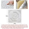 3D Wallpaper Self-Adhesive Waterproof Anti-Trendy Wall Stickers Foam Stickers For TV Background Wall Room Decoration