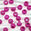 Acrylic Macaron Large Hole Round Beads for DIY Children's Bracelets and Jewelry Making