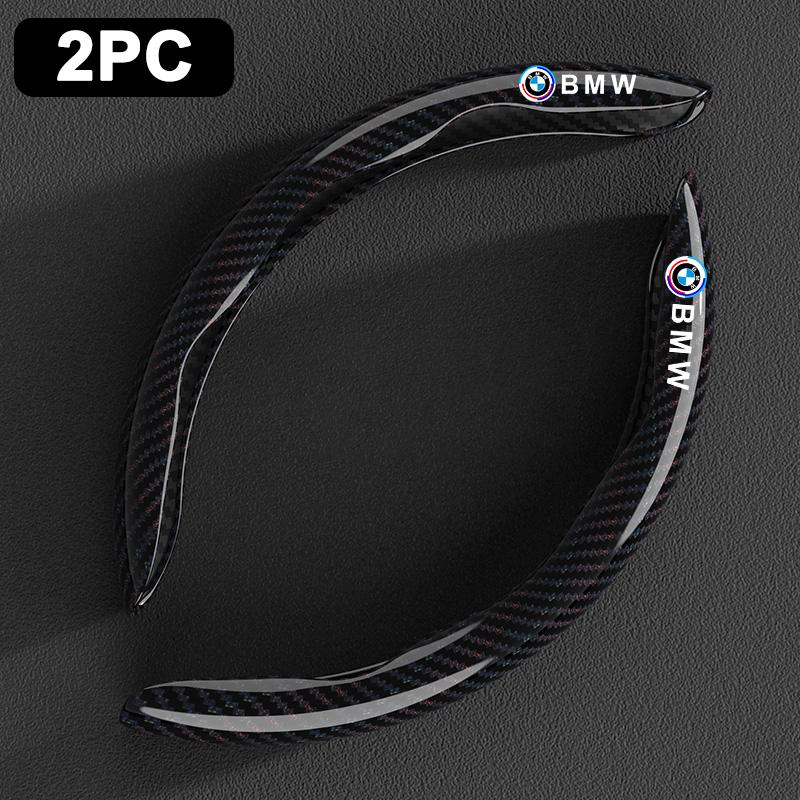 2pcs Car Steering Wheel Cover Non-Slip Protector Case For BMW 50th Anniversary M 3 4 5 7Series X1 X3 X4 X5 X6 X7 F10 F30 E46 E60