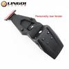 LINGQI RACING Motorcycle PP Plastic Rear Fender High Quality Rear Mudguard Tail Lights Stent Parts For Pit Dirt Bike Accessories