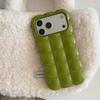 Niche Electroplated Solid Color Bubble Case for iPhone 16/17 Pro Max, 14/15