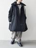 Ships Any Multi-functional Padded 2-Way Hoodie Tent Line Coat 724170006 Black One Size