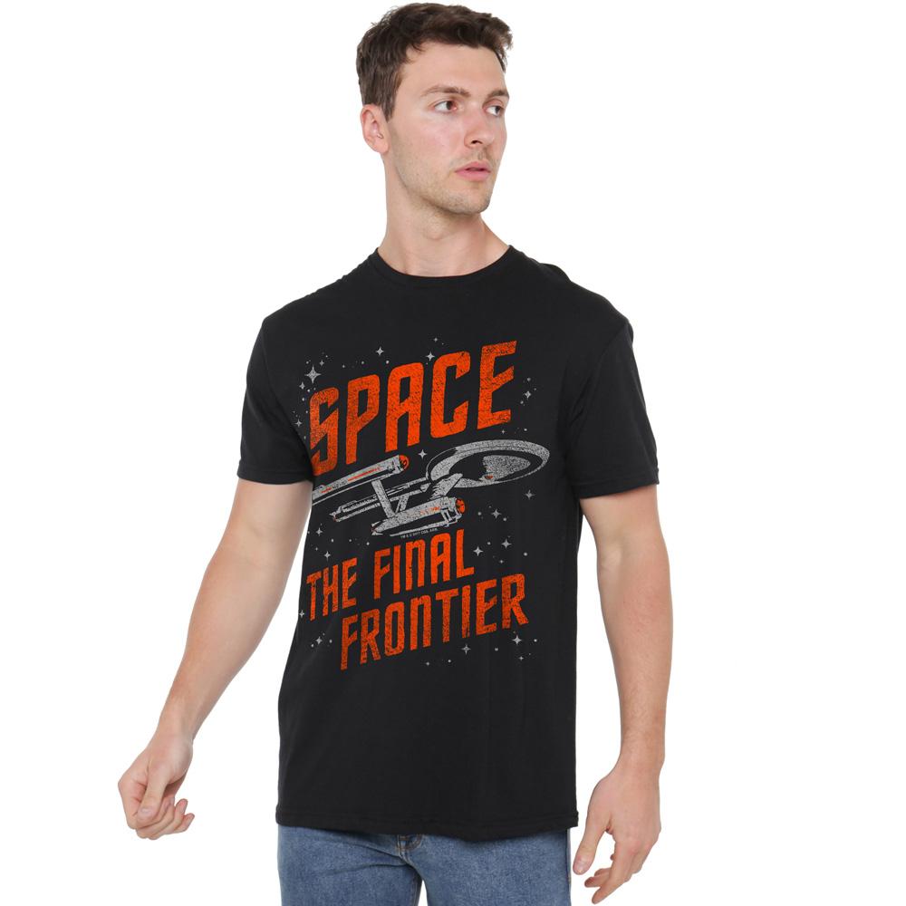 STAR TREK Pánské tričko s nápisem Vesmírné cestování