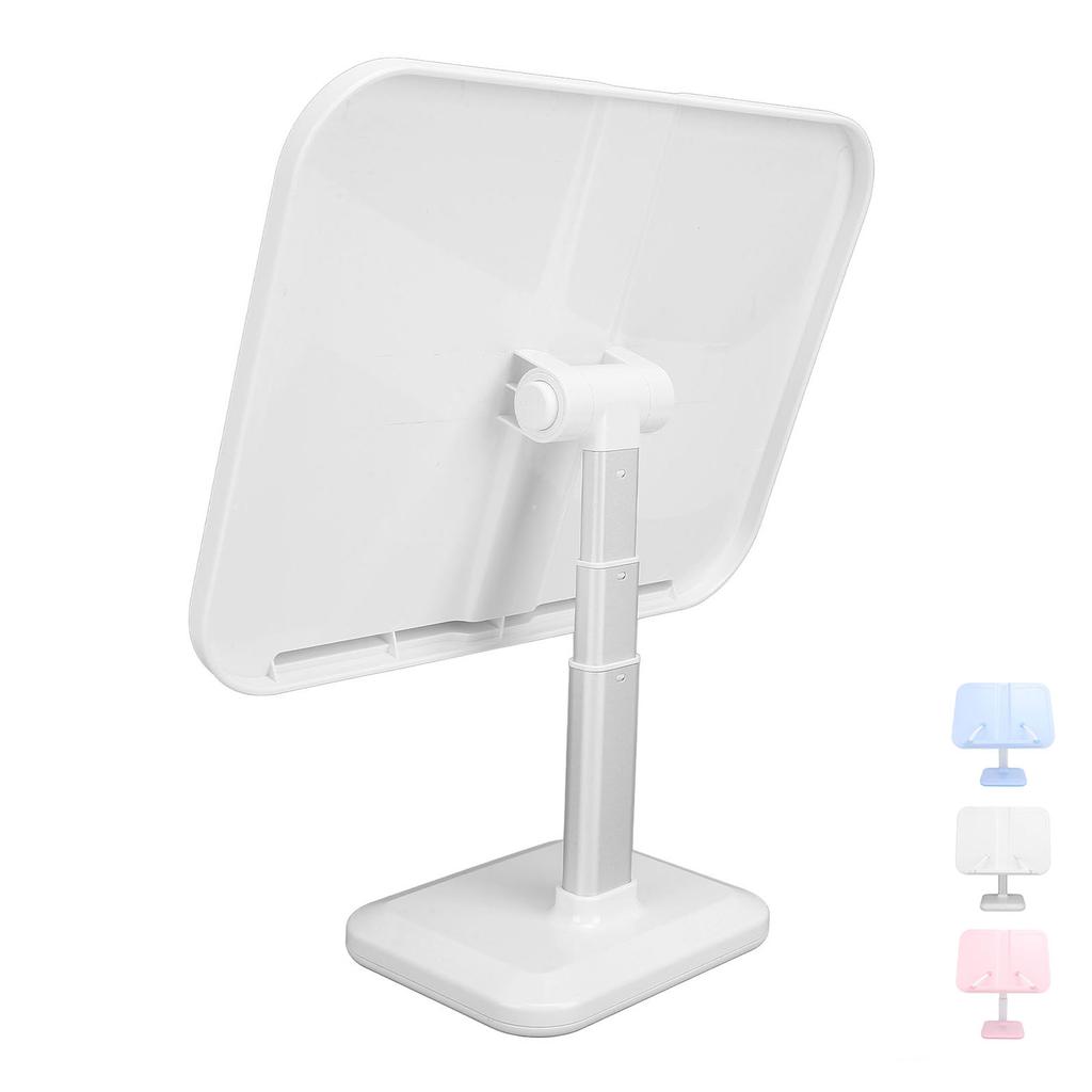 Adjustable Book Holder with Page Clips Multi Angle Adjustment Aluminum Children Reading Stand for La