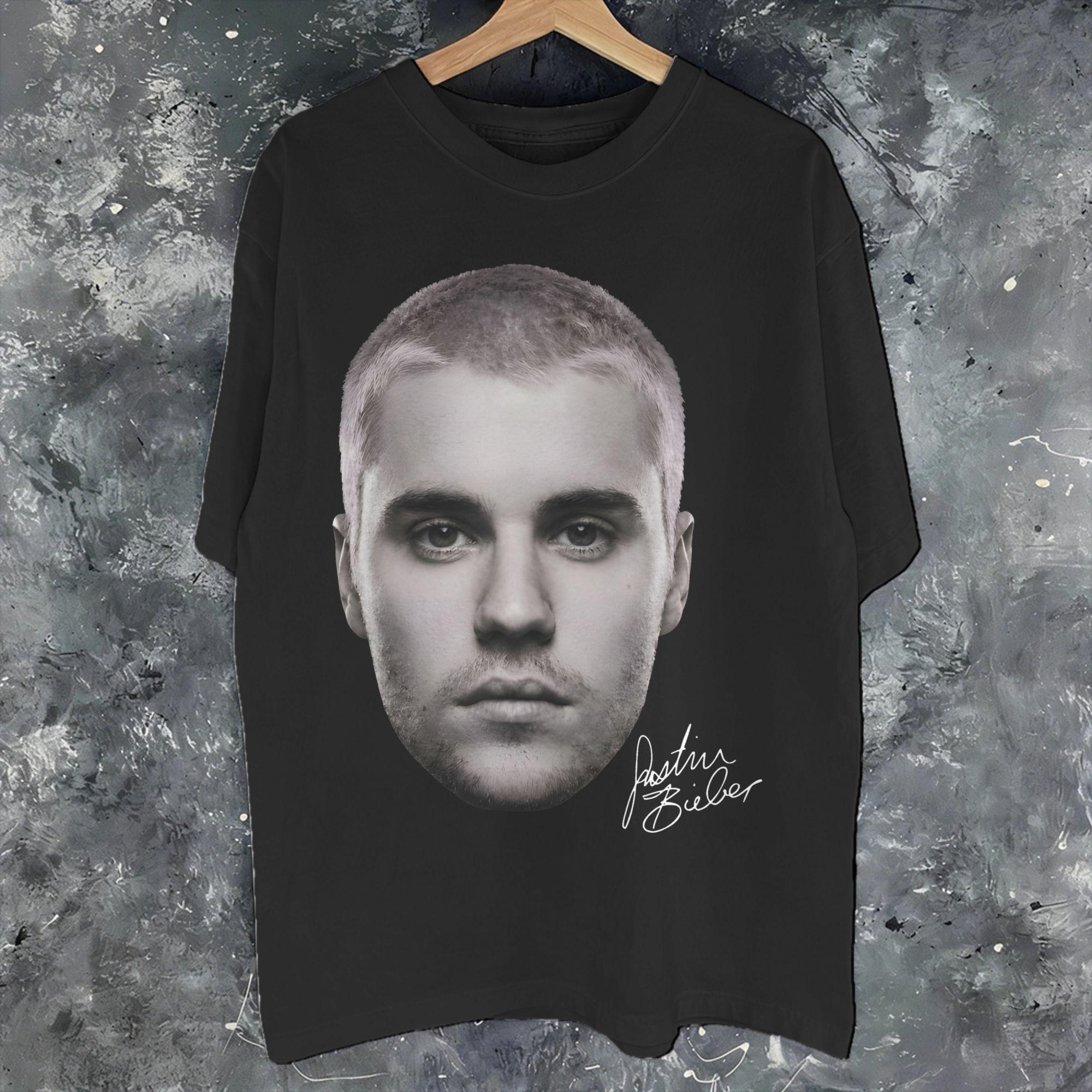 Футболка с принтом Coachella Bieberchella Concert 2026 Джастина Бибера для унисекс женщин, хлопковая одежда S