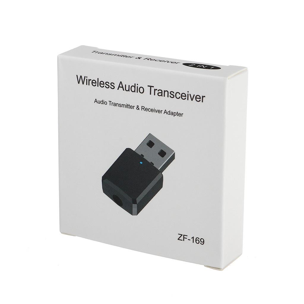 2in1 Bluetooth Audio Receiver Transmitter Wireless Adapter Mini AUX Stereo Bluetooth Transmitter for TV PC Car Speaker